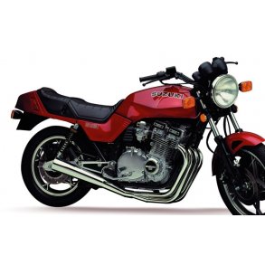 Eagle Suzuki GSX1100E, 4/1 med konisk lyddmper i krom