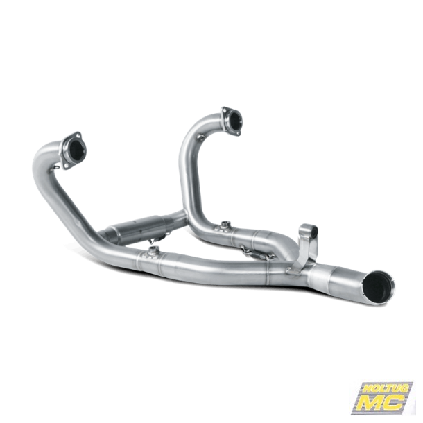 Akrapovic BMW R1200GS 04-09 forrr 2/1 i rustfri til brug i kombination med slip-on system