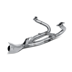 Akrapovic BMW R1200GS Adventure 14-18 forrr 2/1 i titanium i kombination med slip-on system