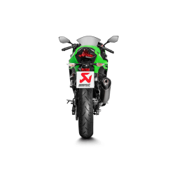 Akrapovic Kawasaki Ninja 400 18-19 forrr i rustfri til brug i kombination med Slip-on Line systemer