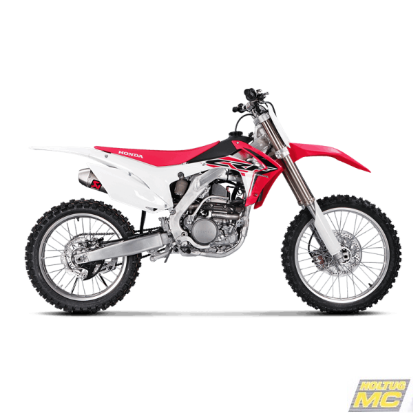 Akrapovic Honda CRF250R 16-17 Racing Line 1/2 hexagonale  lyddmpere i titanium