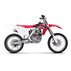 Akrapovic Honda CRF250R 16-17 Evolution Line 1/2 hexagonale  lyddmpere i titanium