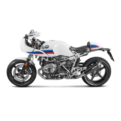 Akrapovic BMW R NineT Racer 17-20 mellemrr i titanium til lav montering af slip-on