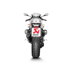 Akrapovic BMW R NineT Racer 17-20 mellemrr i titanium til lav montering af slip-on