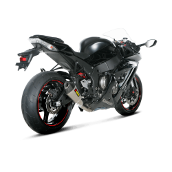 Akrapovic Kawasaki ZX-10R 11-15 mellemrr i titanium til erstatning for katalysator