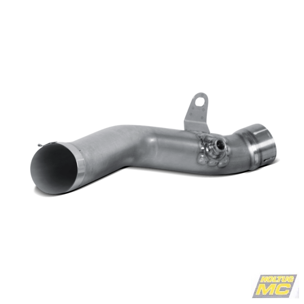 Akrapovic Kawasaki ZX-10R 11-15 mellemrr i titanium til erstatning for katalysator