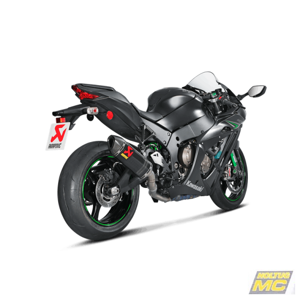 Akrapovic Kawasaki ZX-10R 16-20 mellemrr til afmontering af katalysator.