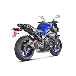 Akrapovic Yamaha MT-10 16-21 mellemrr/collector i titanium til afmontering af katalysator