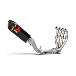 Akrapovic Kawasaki ZX-10R 16-20 Racing Line 4/2/1 rustfri forrr og hexagonal lyddmper i carbon 