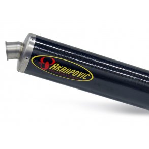 Akrapovic oval carbon lyddmper