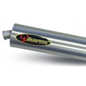 Akrapovic oval titanium lyddmper