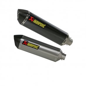 Akrapovic hexagonal carbon lyddmper