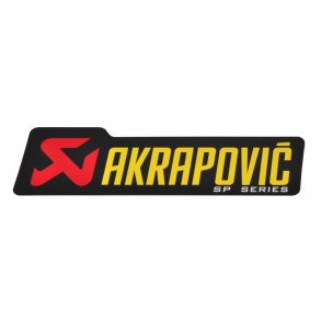 Akrapovic lyddmperemblem, SP/Serie varmeresistent (150 X 45mm)	