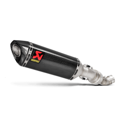 Akrapovic Aprilia RSV4 15-16 Slip-On Line hexagonal lyddmper i carbon (ECE godkendt)