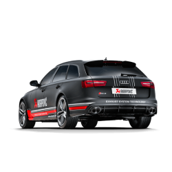 Akrapovic Audi RS6 Avant (C7)  14-18 Evolution Line (Titanium) ECE godkendt