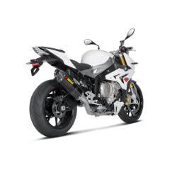 Akrapovic BMW S1000R 14-16 Racing Line 4/2/1 hexagonal lyddmper i carbon forrr i rustfri
