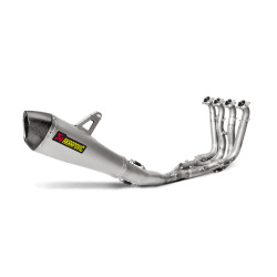 Akrapovic BMW S1000RR 15-18 Racing Line 4/2/1 hexagonal lyddmper i titanium forrr i rustfri