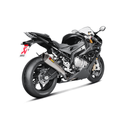 Akrapovic BMW S1000RR 15-18 Racing Line 4/2/1 hexagonal lyddmper i titanium forrr i rustfri
