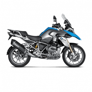 Akrapovic BMW R1200GS 13-16 Slip-On Line hexagonal lyddmper i titanium/sort (EC-godkendt)