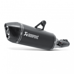 Akrapovic BMW R1200GS Adventure 14-16 Slip-On Line hexagonal lyddmper titanium/sort (EC godkendt)