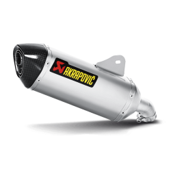 Akrapovic BMW C650 GT 12-15 Slip-On Line hexagonal lyddmper i rustfri (EC godkendt)