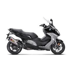 Akrapovic BMW C650 Sport 16-20 Slip-On Line hexagonal lyddmper i titanium (ECE godkendt)