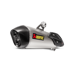 Akrapovic BMW C650 GT 16-20 Slip-On Line hexagonal lyddmper i titanium (ECE godkendt)
