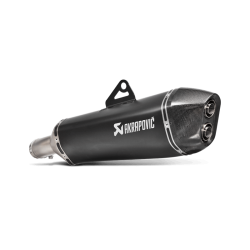 Akrapovic BMW F800GS 08-17 Slip-On Line hexagonal lyddmper i titanium/sort (ECE godkendt)