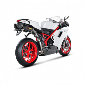 Akrapovic Ducati 848 EVO 11-14 Slip-On Line hexagonale lyddmpere i carbon