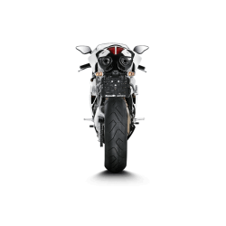 Akrapovic Ducati 848 08-10 Slip-On Line hexagonale lyddmpere i carbon