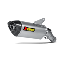 Akrapovic Ducati Hyperstrada 13-18 mellemrr i titanium uden katalysator