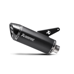Akrapovic Ducati Monster 821 14-16 Slip-On Line hexagonal lyddmper i titanium/sort (ECE godkendt)