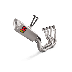 Akrapovic Honda CBR1000RR 17-19 Racing Line hexagonal lyddmper i titanium og forrr i rustfri