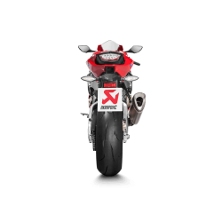 Akrapovic Honda CBR1000RR 17-19 Racing Line hexagonal lyddmper i titanium og forrr i rustfri