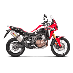 Akrapovic Honda CRF1000L A. T. 16-19 Slip-On Line hexagonal lyddmper i titanium