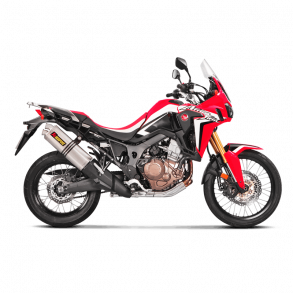 Akrapovic Honda CRF1000L A. T. 16-19 Slip-On Line hexagonal lyddmper i titanium