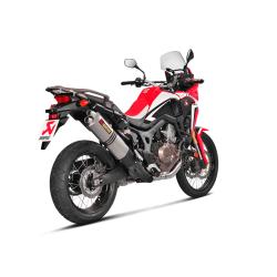 Akrapovic Honda CRF1000L A. T. 16-19 Slip-On Line hexagonal lyddmper i titanium