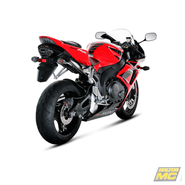 Akrapovic Honda CBR1000RR 06-07 Slip-On Line hexagonal lyddmper i carbon (EC-godkendt)