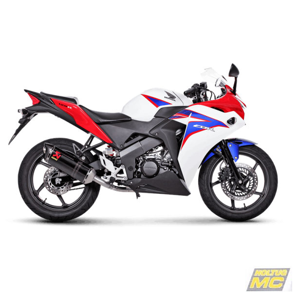 Akrapovic Honda CBR125R 11-16 Racing Line 1/1 hexagonal lyddmper i carbon