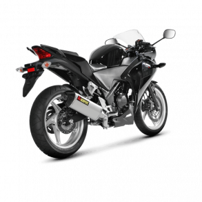 Akrapovic Honda CBR250RA 11-16 Slip-On Line hexagonal lyddmper i titanium (EC godkendt)
