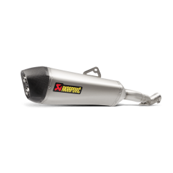 Akrapovic Honda VFR1200X Crosstourer 16-20 Slip-On Line hexagonal lyddmper i titanium(ECE godkendt)