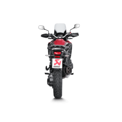Akrapovic Honda VFR1200X Crosstourer 16-20 Slip-On Line hexagonal lyddmper i titanium(ECE godkendt)