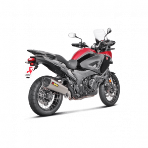 Akrapovic Honda VFR1200X Crosstourer 16-20 Slip-On Line hexagonal lyddmper i titanium(ECE godkendt)