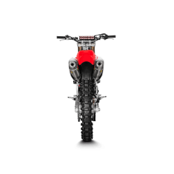 Akrapovic Honda CRF250R 18-19 Evolution Line 1/2 hexagonale  lydd�mpere og forr�r i titanium