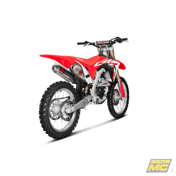 Akrapovic Honda CRF250R 18-19 Evolution Line 1/2 hexagonale  lydd�mpere og forr�r i titanium