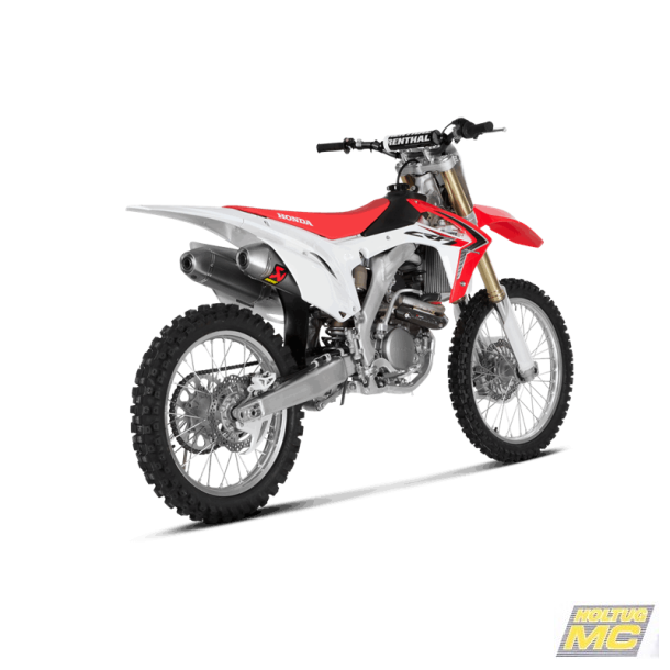 Akrapovic Honda CRF250R 14-15 Evolution Line 1/2 hexagonale  lyddmpere i titanium