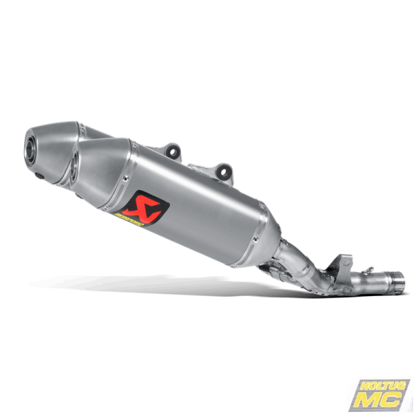 Akrapovic Honda CRF250R 16-17 Slip-On Line hexagonale lyddmpere i titanium
