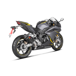 Akrapovic Honda CBR250RR 17-> Slip-On Line hexagonal lyddmper i carbon
