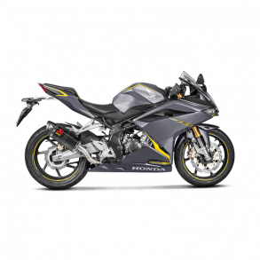 Akrapovic Honda CBR250RR 17-> Slip-On Line hexagonal lyddmper i carbon