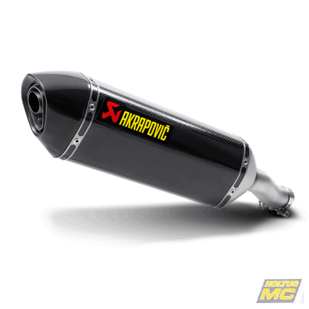 Akrapovic Honda CB500X 13-16 Slip-On Line hexagonal lyddmper i carbon (EC godkendt)